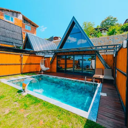 Bungorise Twin 2 Heating With Pool And View * Sapanca