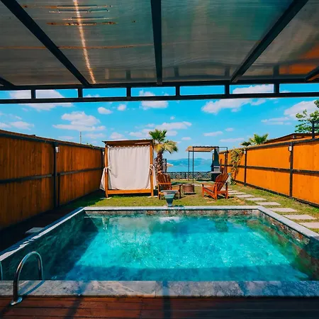Bungorise Twin 2 Heating With Pool And View Шале *