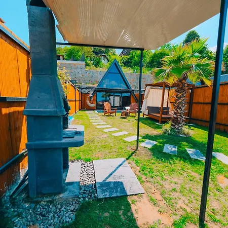 Horská chata Bungorise Twin 2 Heating With Pool And View Sapanca